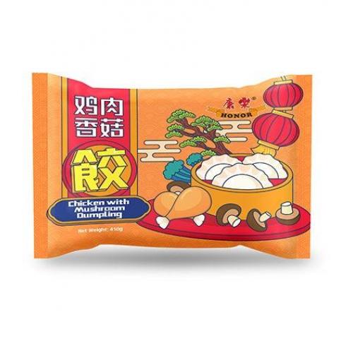 HONOR Dumpling -Chicken & Mushroom 410g