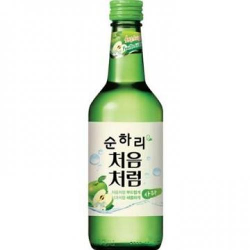 Lotte Chum Churum Soju - Apple Flavour 12% Alc 360ml