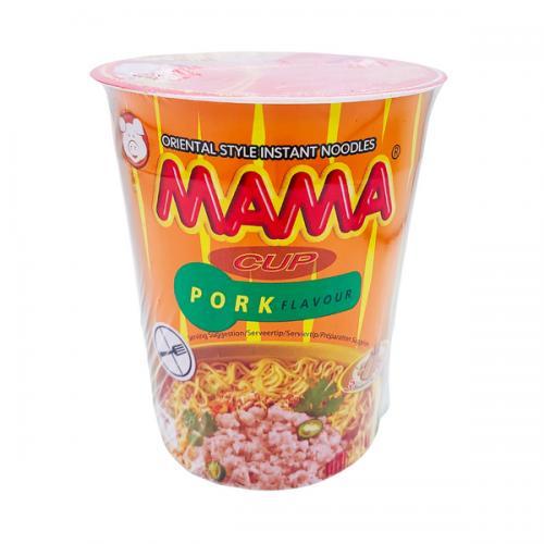 Mama Brand Instant Cup Noodles Pork Flavour 70g