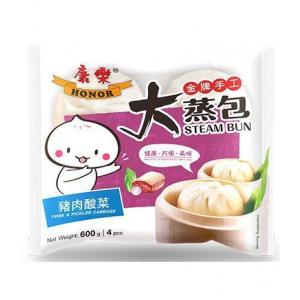 Honor Handmade Bun 4 Pieces - Pork With Pickeled Cabbage 600g