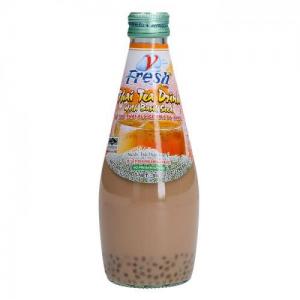 V-FRESH Thai Tea Drink & Basil Seed 290m