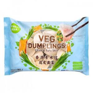 FA Chive & Tofu Skin Dumplings 450g