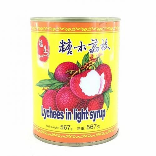 Fuxing Lychees In Light Syrup 567g