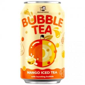 Madam Hong Bubble Tea Mango Iced Tea With Bursting Bubble 315ml