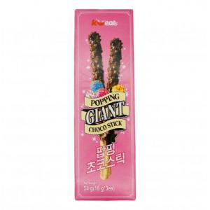 K-eats Giant Choco Stick-Poping Candy 54G(18g*3ea)