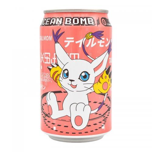 Ocean Bomb & Digimon- Pomegranate 330ml