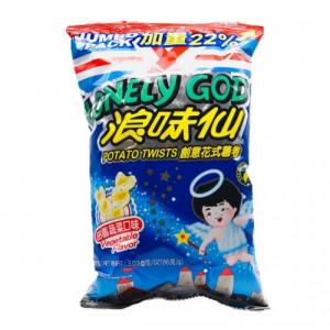 Want Want Lonely God Potato Twists Vegetable Flavour 86g