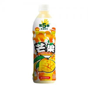 Jianlibao S5 Fruit Drink - Mango Flavour 450ml