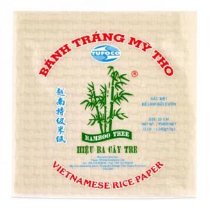Bamboo Tree Rice Paper Square 340g