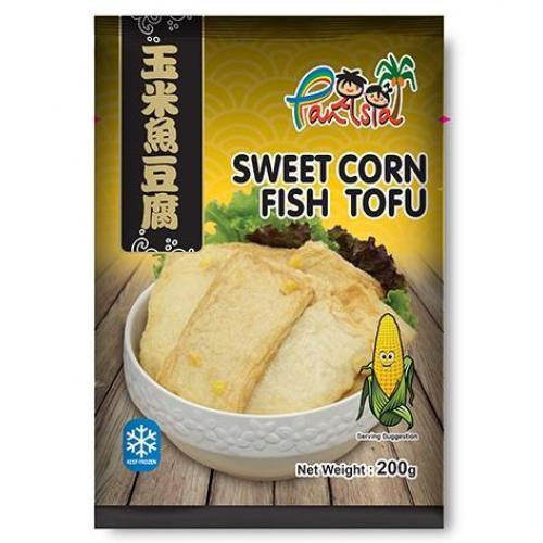 Pan Asia Sweetcorn Fish Tofu 200g