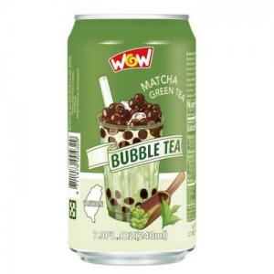 WOW Bubble Milk Tea-Matcha 235ml