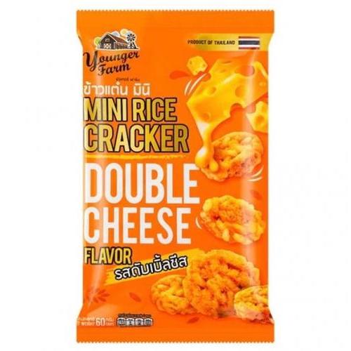 Younger Farm Double Cheese Rice Cracker 60g