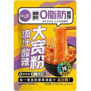 Tian Xiao Hua Broad Potato Noodle Hot & Sour Flavour 274g