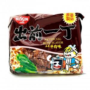 Nissin Beef Flavor Ramen –  100 g