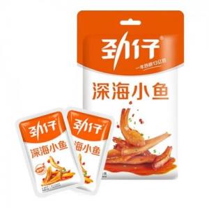 Jinzai Cooked Little Fish - Hot And Spicy Flavour 50g