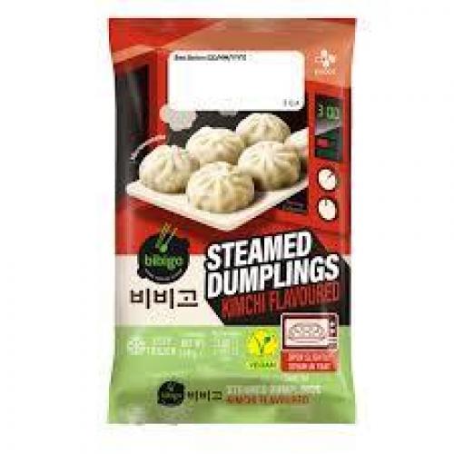 J BIBIGO MANDU STEAMED KIMCHI 168G