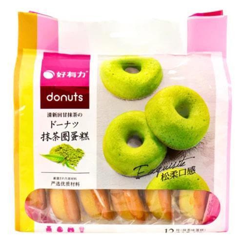 Hao Li You Doughnut Cake -Matcha Flavour 336g