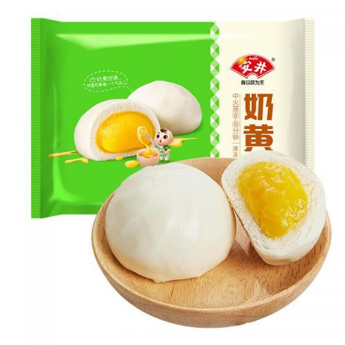 Anjoy Naihuang Bun Stuffed with Custard 360g