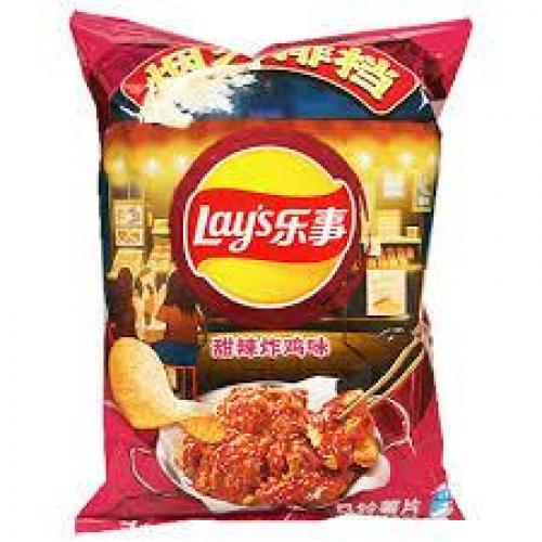 Lays Potato Chips Sweet Spicy Chicken 70g