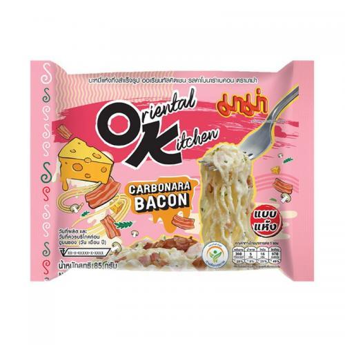 Mama Brand Oriental Kitchen Instant Noodle - Carbonara Bacon Flavour 85g