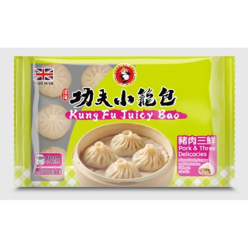 KungFu Brand Juicy Bao-Three Delicacies Pork 300g