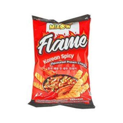Miaow Miaow Flame Korean Spicy Prawn Crackers 50g