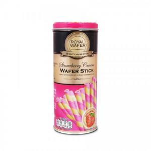 Royal Wafer-Strawberry Cream Wafer Stick 125g