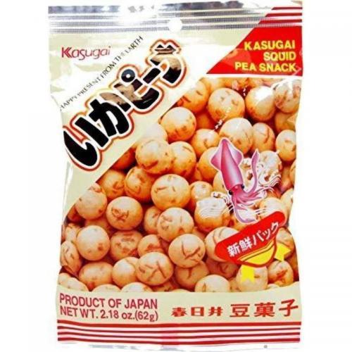Kasugai Squid Pea Snack 62g