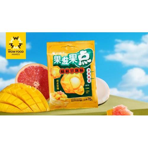 ORION Peel Off Candy-Mango Dessert 70g