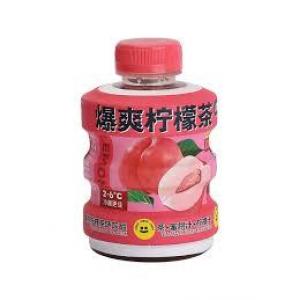 初饮 爆爽柠檬茶 蜜桃味 420ml