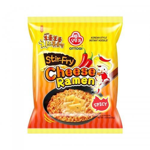 Ottogi Korean Cheese Stir Fry Ramen - SPICY Flavour 130g
