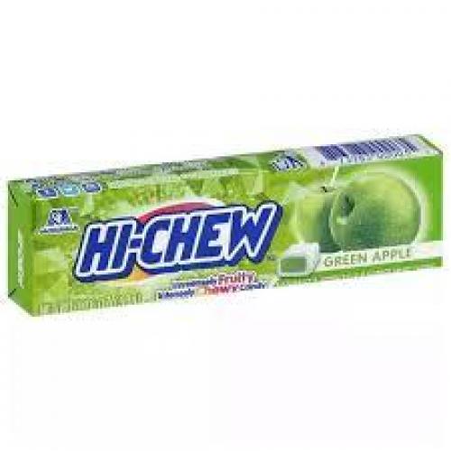 Morinaga Hi-Chew Chewy Fruit Candy - Green Apple Flavour 50g