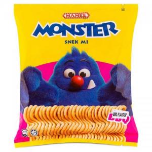 Mamee Monster 干脆面 - BBQ烤肉风味 (10 Packs) 250g