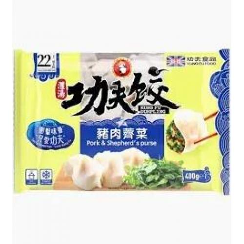 Kung Fu Chinese Dumpling Pork & Shepherd's Purse 400g