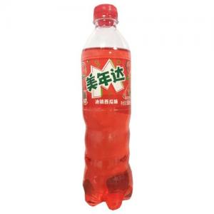 美年达汽水西瓜味 500ml