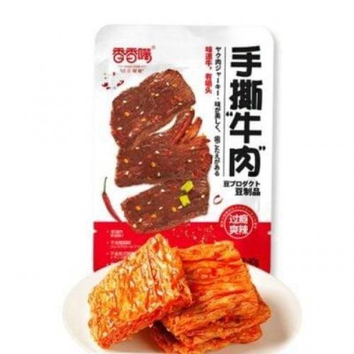 Joytofu Hand Torn Bean Curd Spicy Flavour 40g