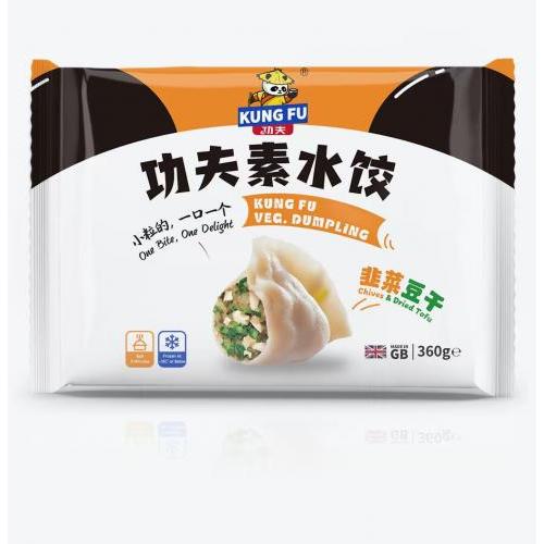 Kungfu Dumpling-Chive & Spiced Tofu 360g