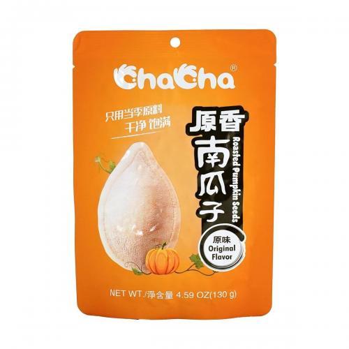 Cha Cha Roasted Pumpkin Seeds Original Flavor