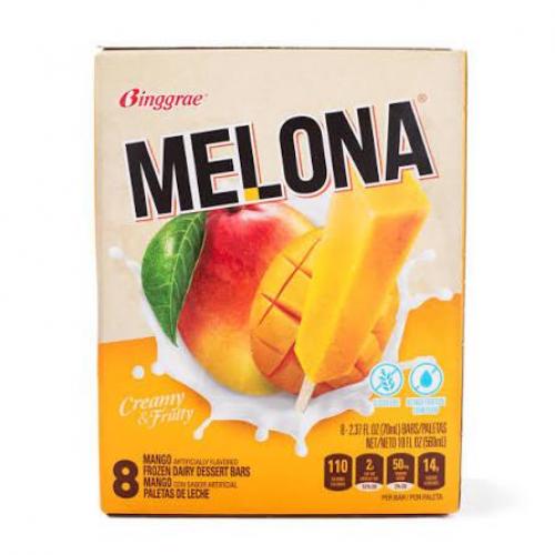 Melona frozen plant based ice stick Mango 4*70m
