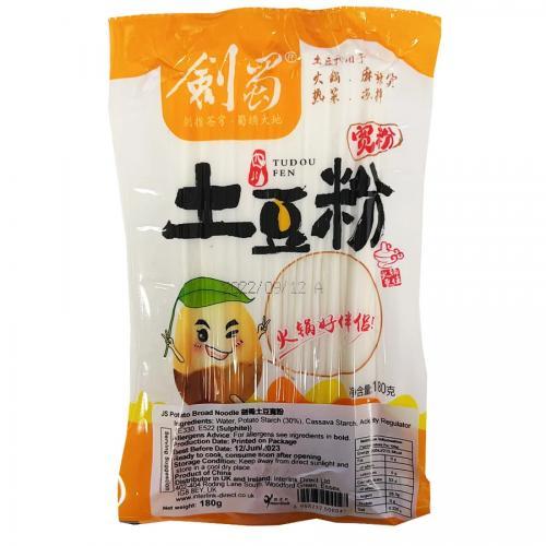 Jianshu Potato Broad Noodle 180g