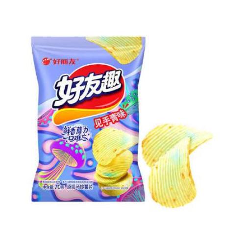 HLY Potato Crisps - Jian Shou Qing Flavour  70g